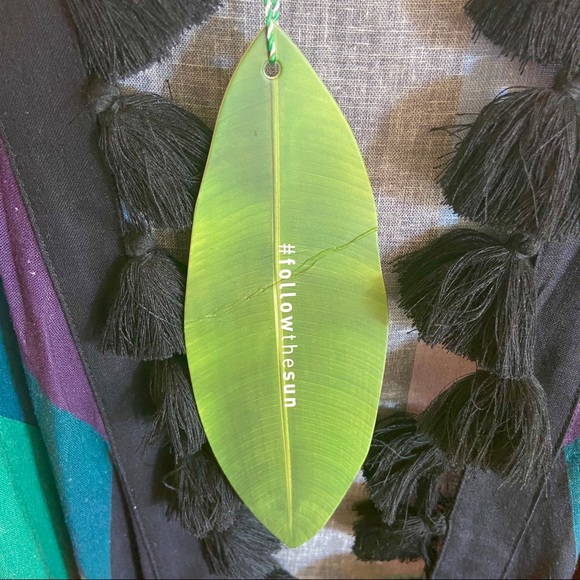 M FARM RIO Amanda Linen Stripe Kimono Wrap Duster - Picture 6 of 11